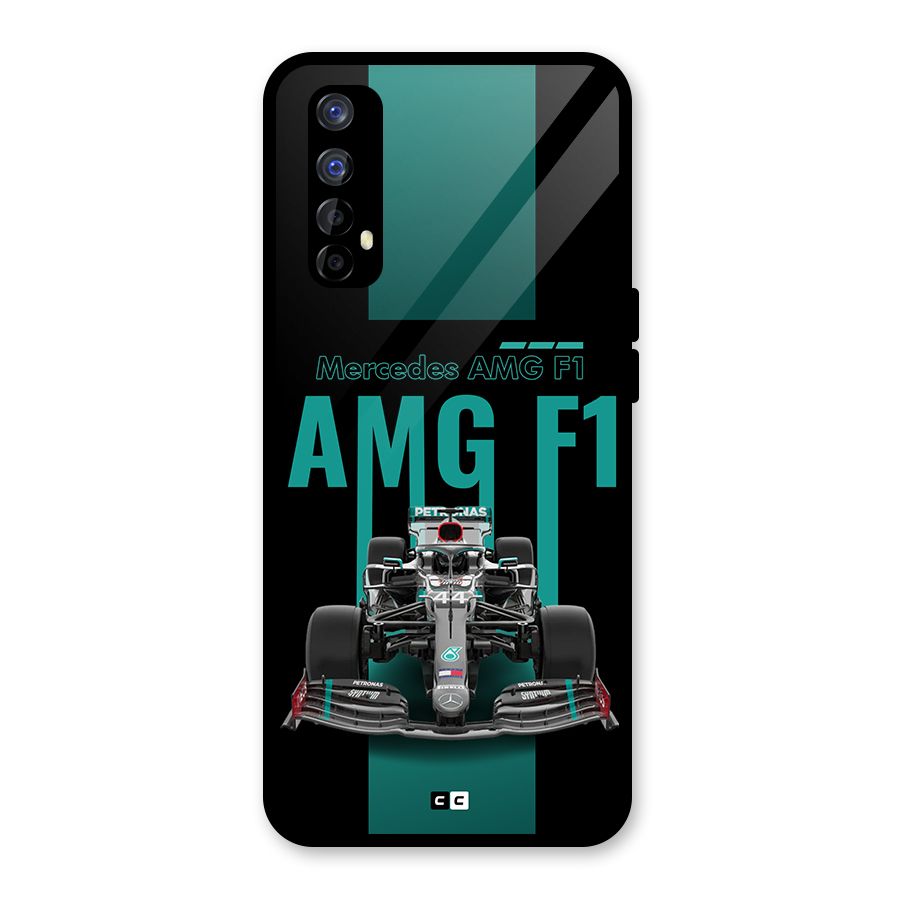 Brisk Car Glass Back Case for Realme 7