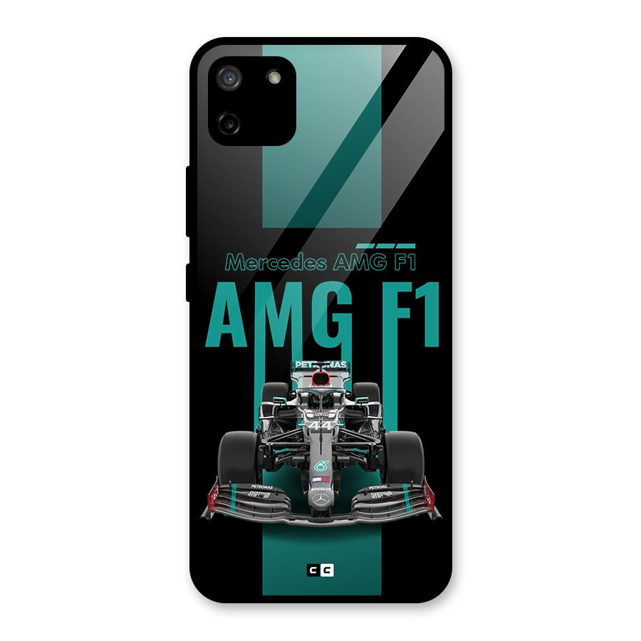 Brisk Car Glass Back Case for Realme C11