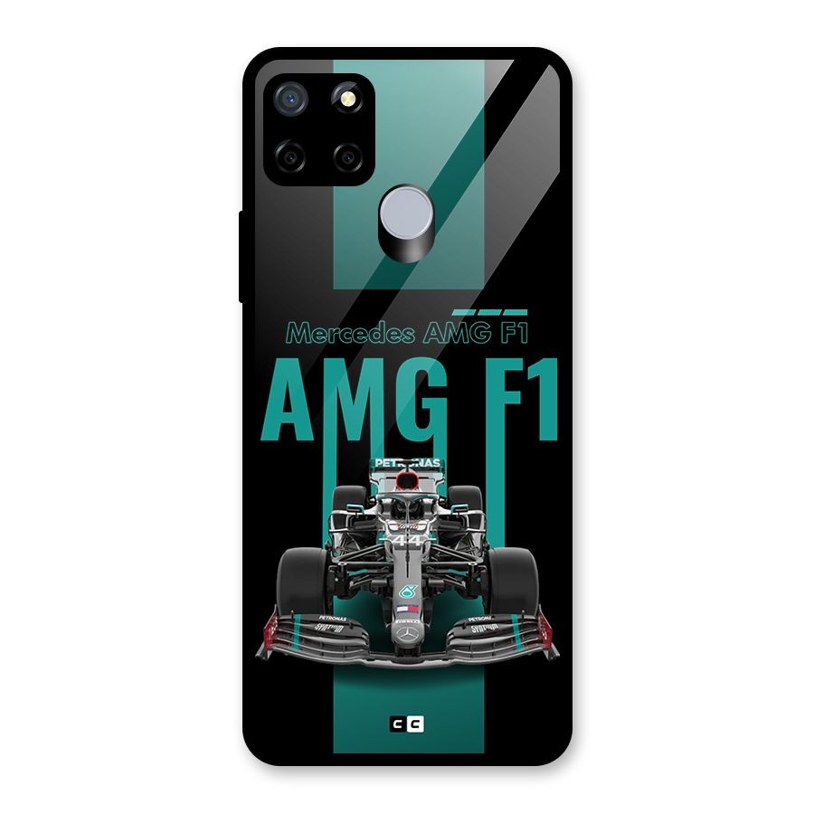 Brisk Car Glass Back Case for Realme C12