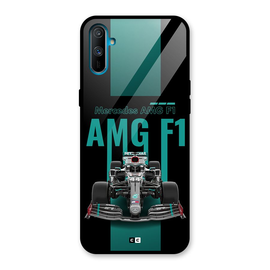 Brisk Car Glass Back Case for Realme C3