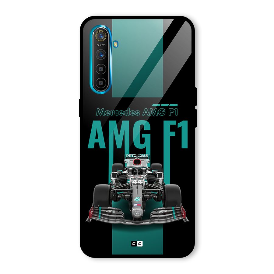 Brisk Car Glass Back Case for Realme X2
