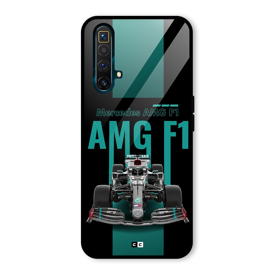 Brisk Car Glass Back Case for Realme X3