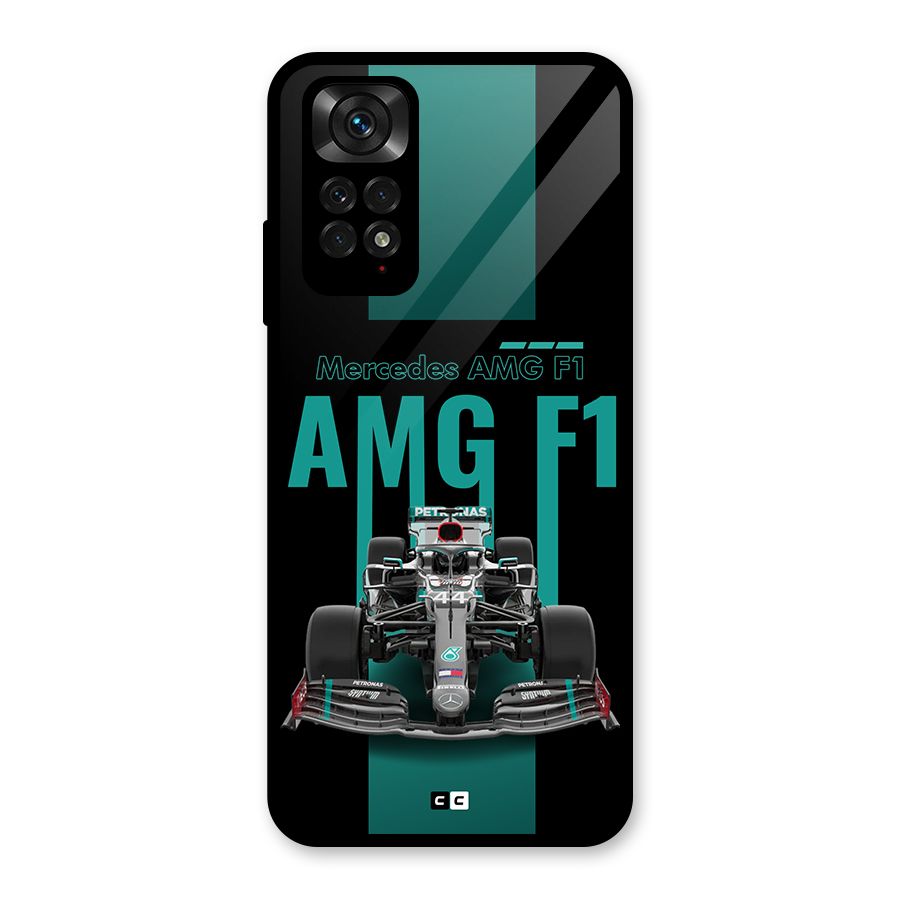 Brisk Car Glass Back Case for Redmi Note 11S