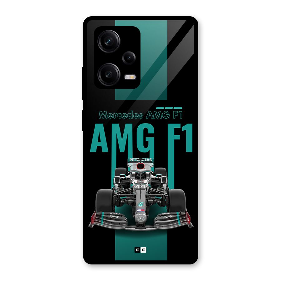 Brisk Car Glass Back Case for Redmi Note 12 Pro