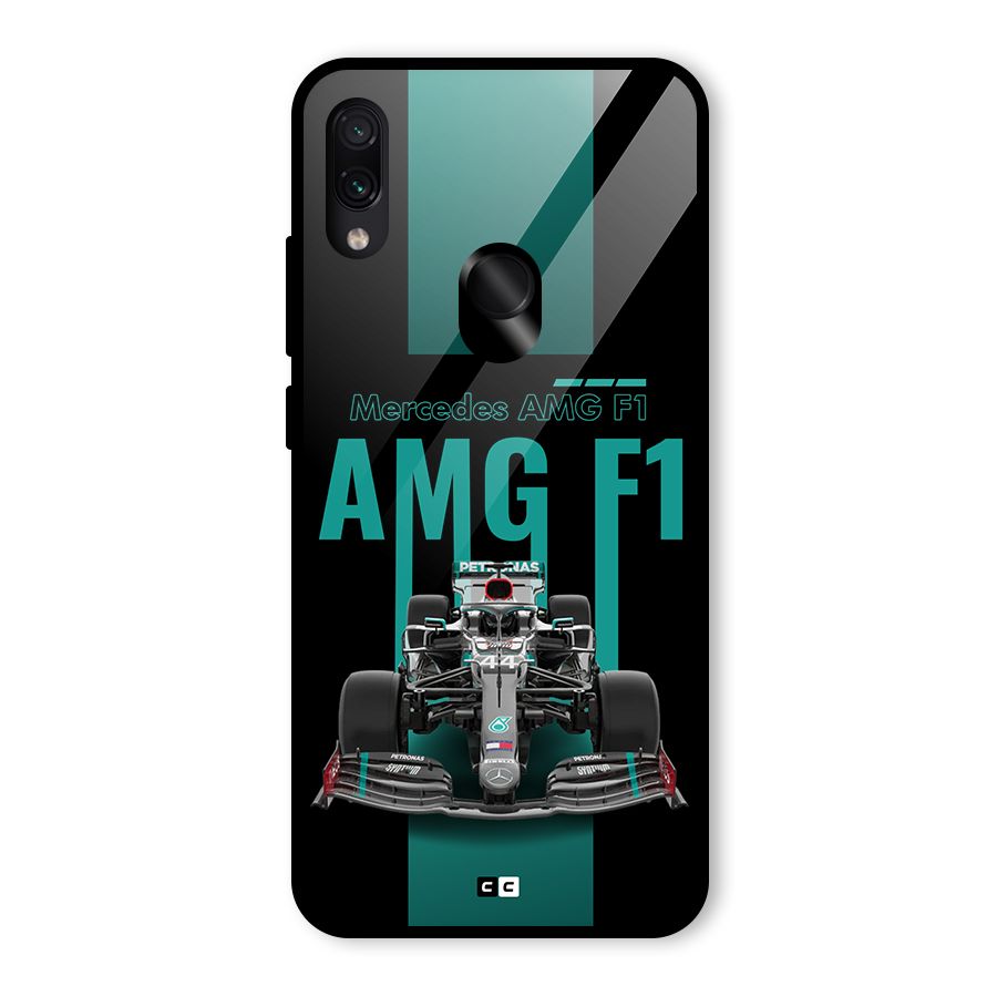 Brisk Car Glass Back Case for Redmi Note 7S