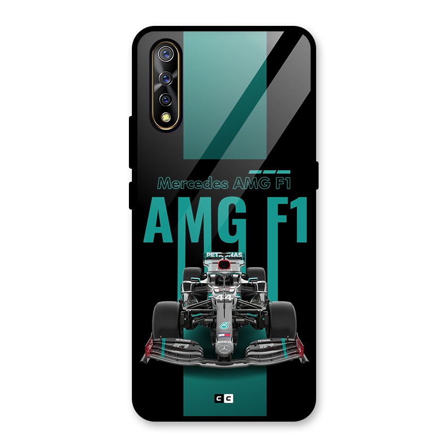 Brisk Car Glass Back Case for Vivo S1