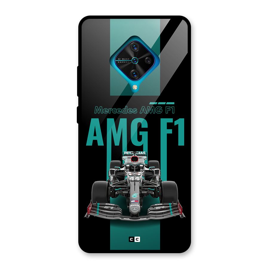 Brisk Car Glass Back Case for Vivo S1 Pro