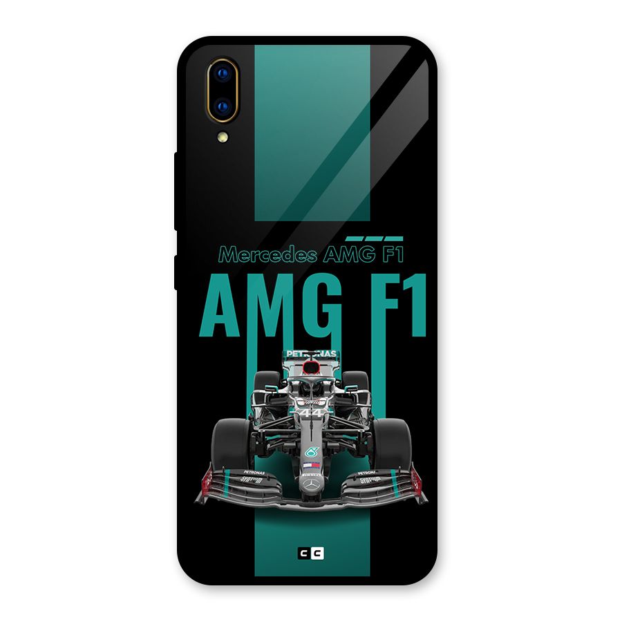 Brisk Car Glass Back Case for Vivo V11 Pro