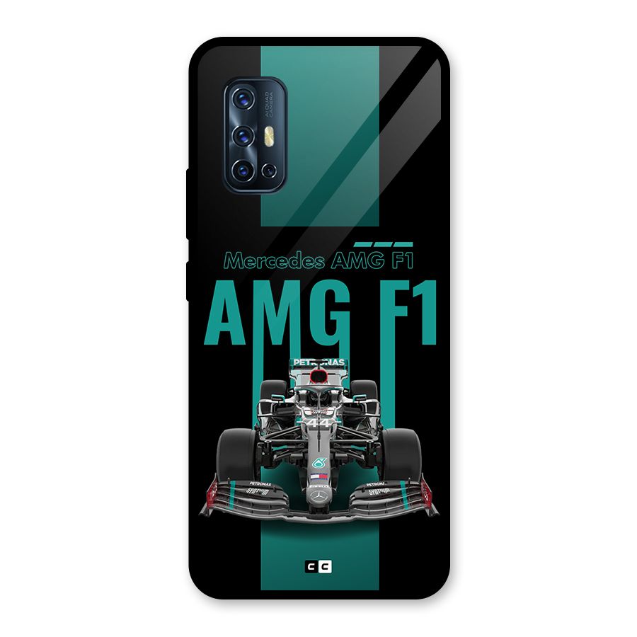 Brisk Car Glass Back Case for Vivo V17