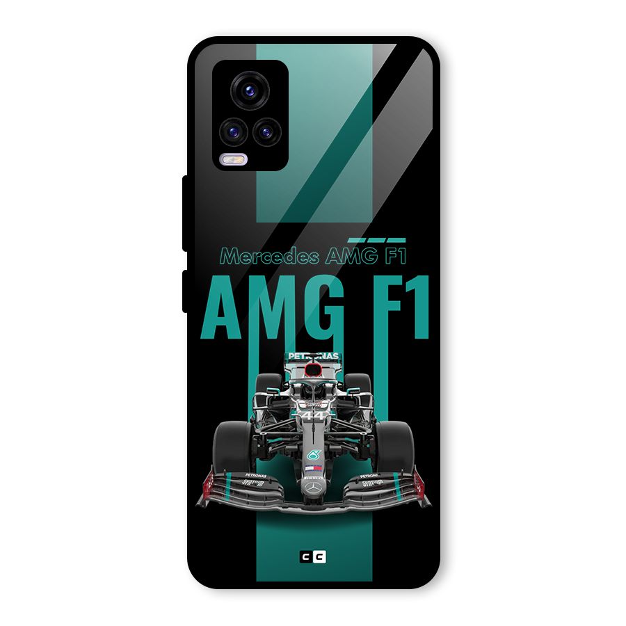 Brisk Car Glass Back Case for Vivo V20 2021