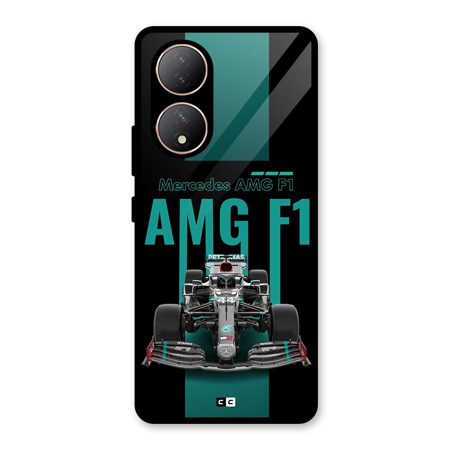 Brisk Car Glass Back Case for Vivo Y100A