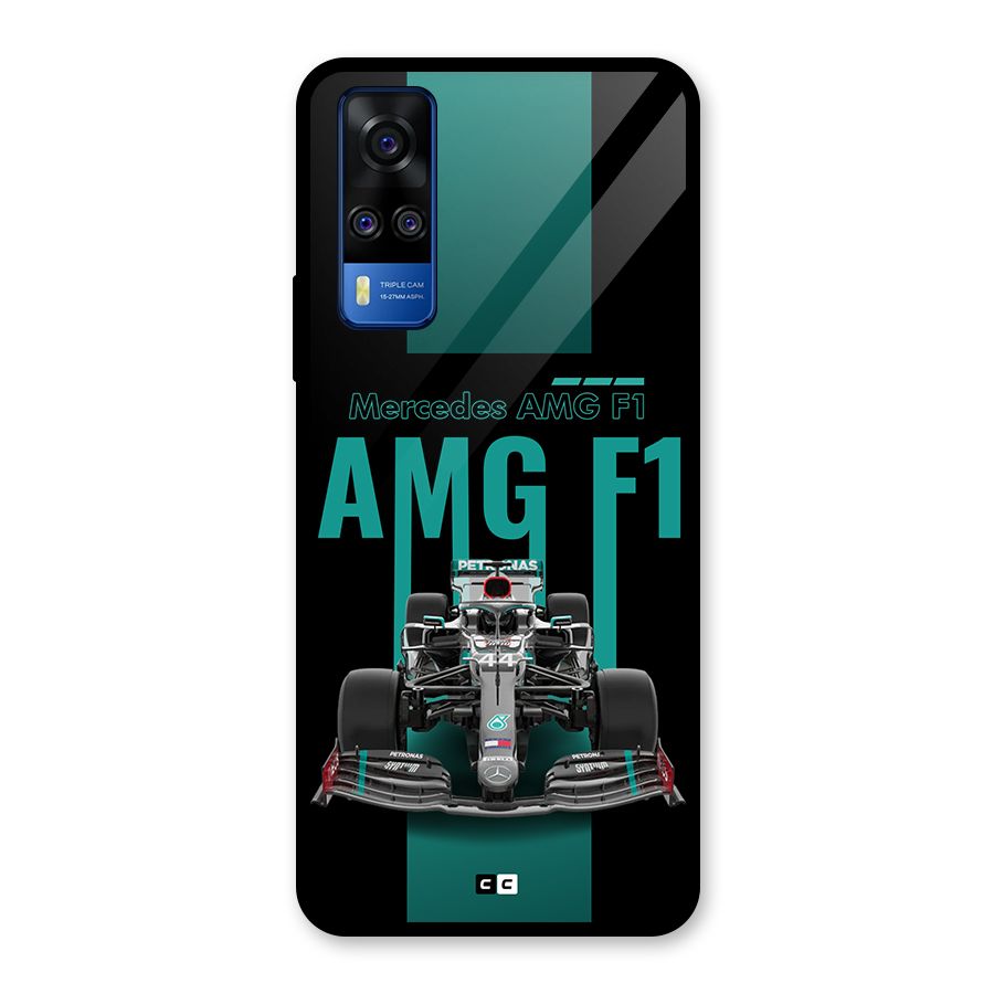 Brisk Car Glass Back Case for Vivo Y31
