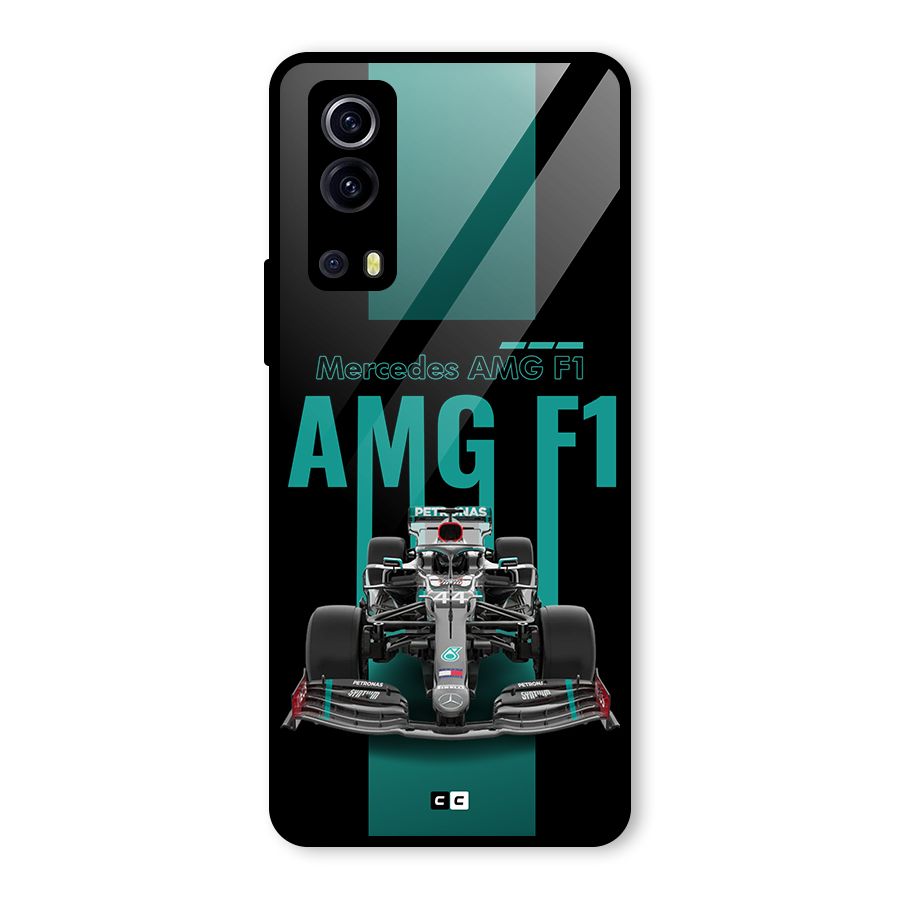 Brisk Car Glass Back Case for Vivo iQOO Z3