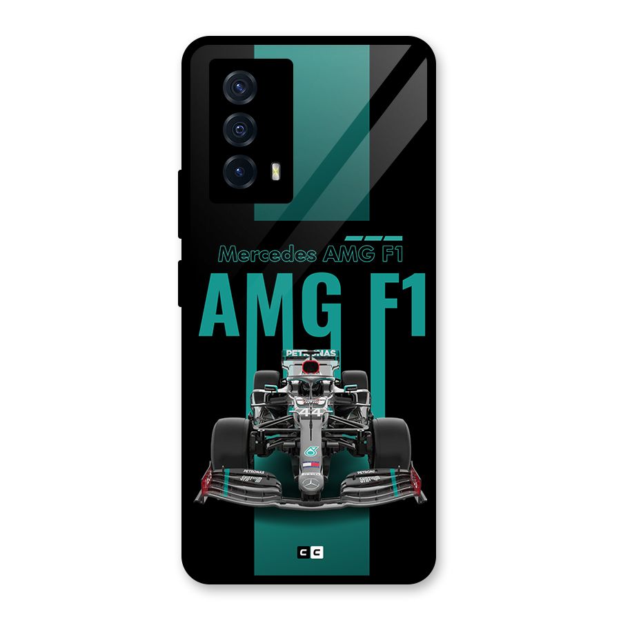 Brisk Car Glass Back Case for Vivo iQOO Z5