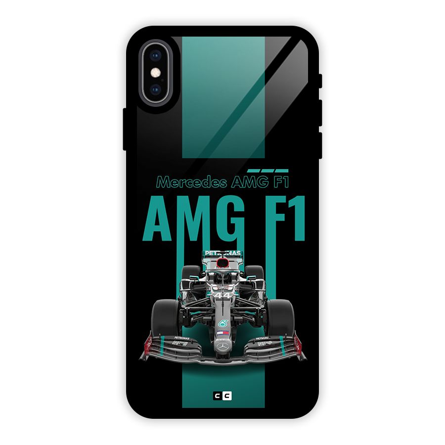 Brisk Car Glass Back Case for iPhone XS Max