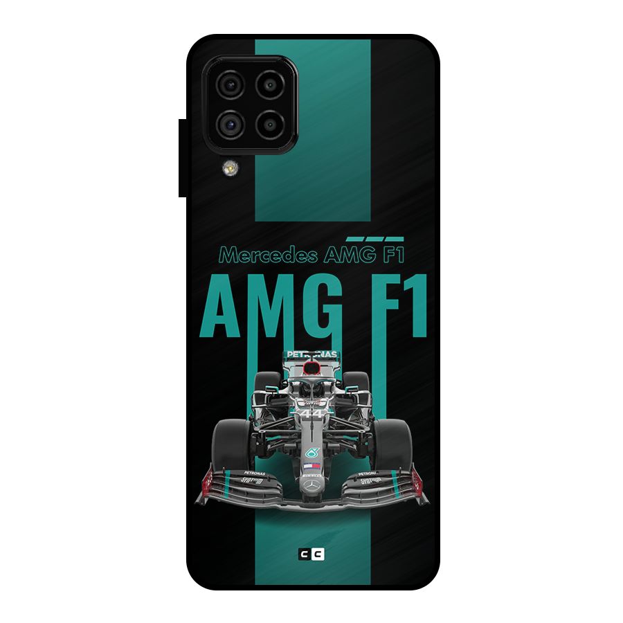 Brisk Car Metal Back Case for Galaxy A22 4G