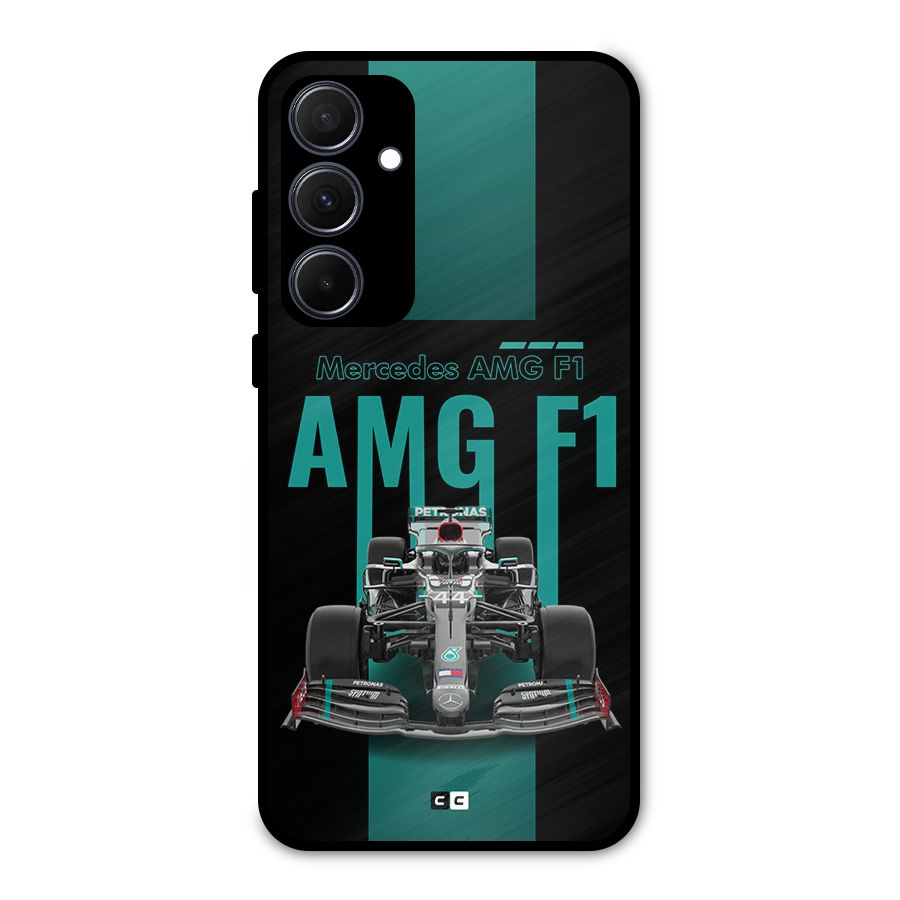 Brisk Car Metal Back Case for Galaxy A35