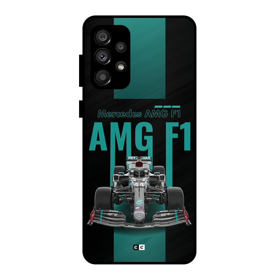 Brisk Car Metal Back Case for Galaxy A73 5G