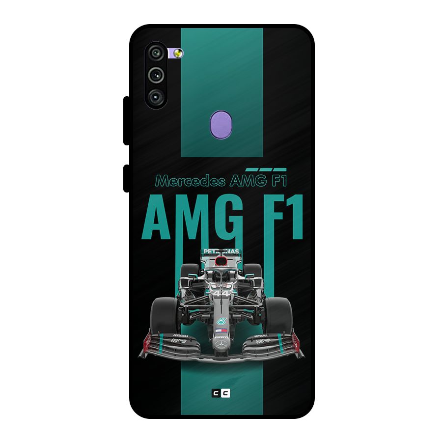 Brisk Car Metal Back Case for Galaxy M11