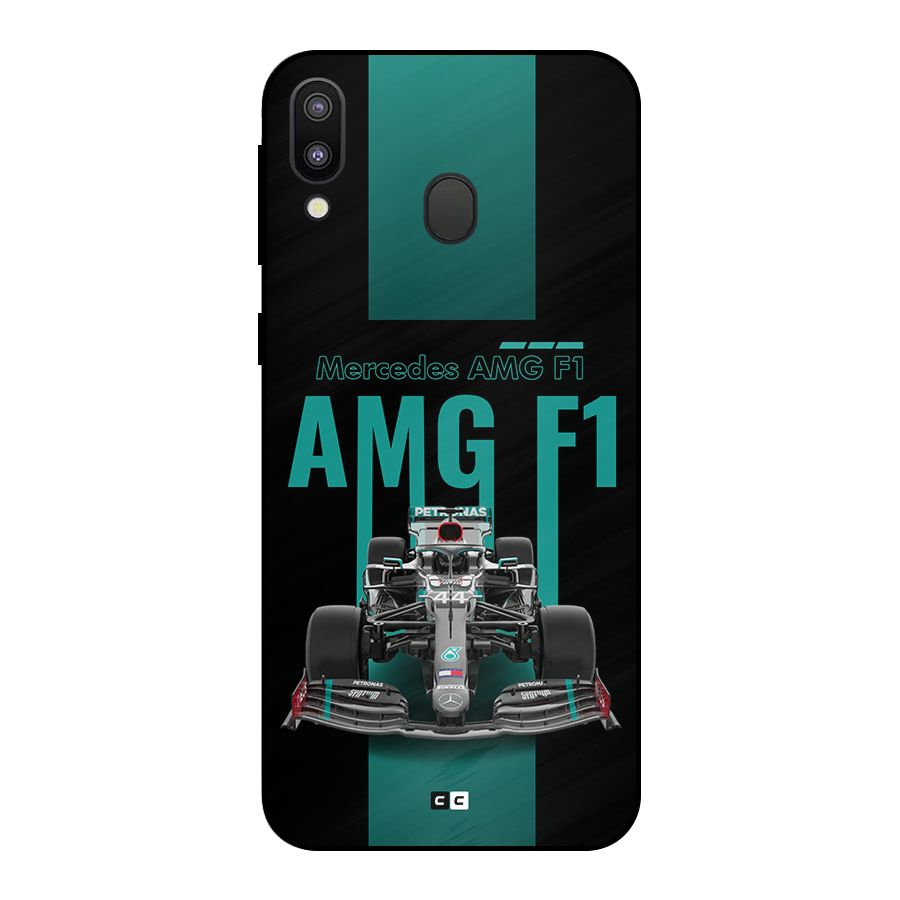 Brisk Car Metal Back Case for Galaxy M20