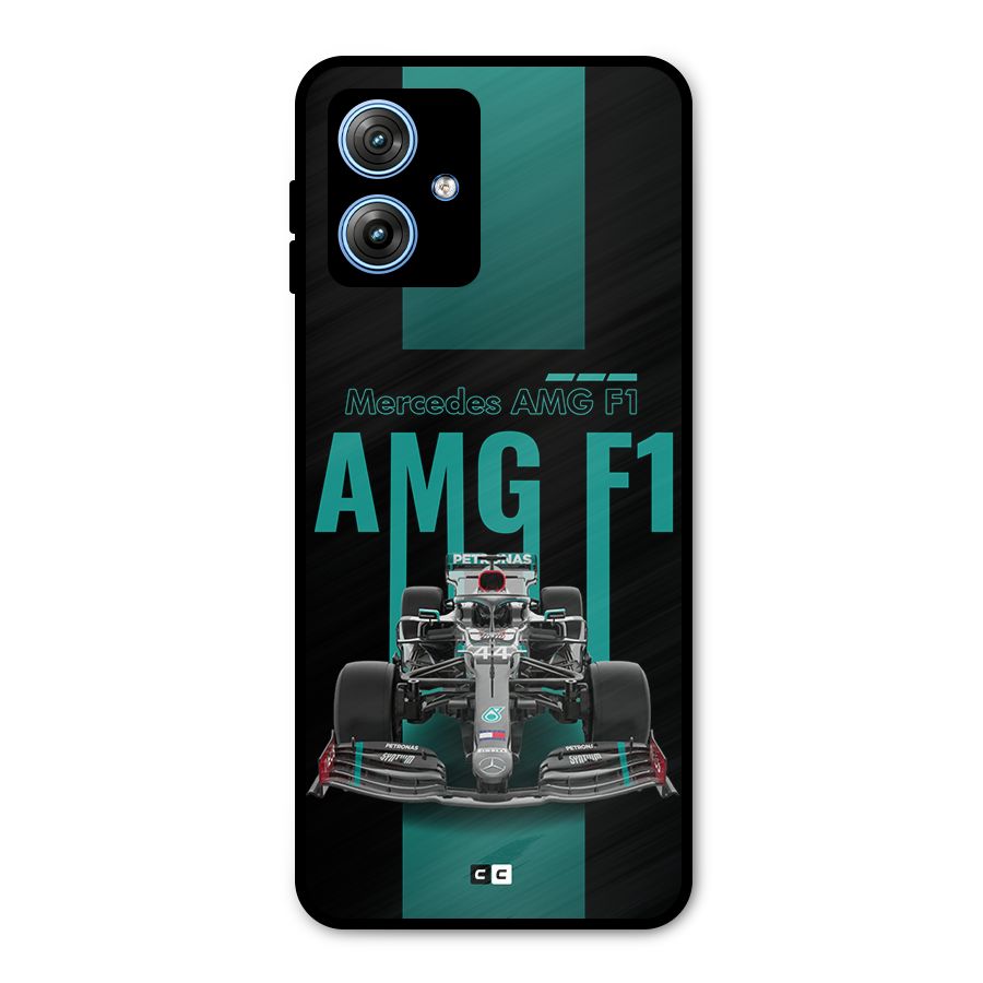Brisk Car Metal Back Case for Moto G54
