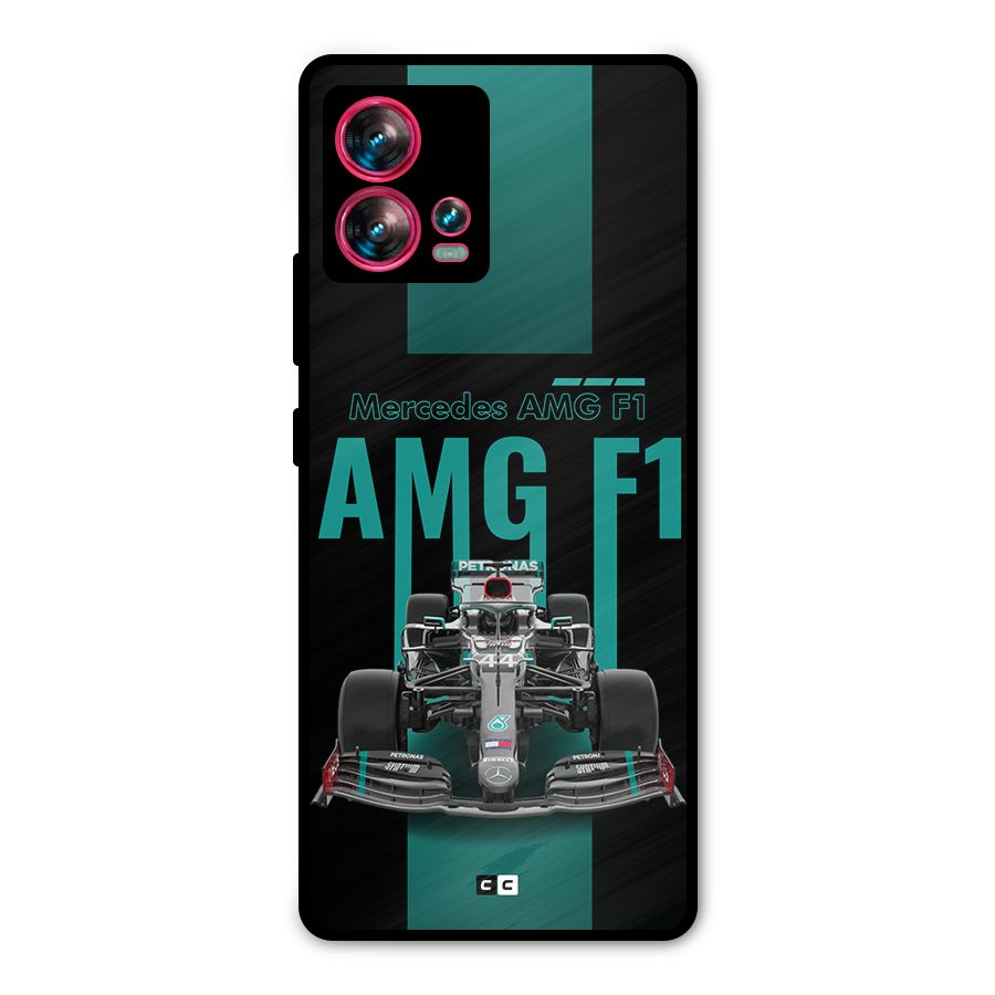 Brisk Car Metal Back Case for Motorola Edge 30 Fusion