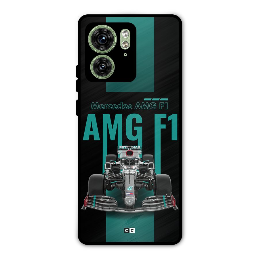 Brisk Car Metal Back Case for Motorola Edge 40 5G