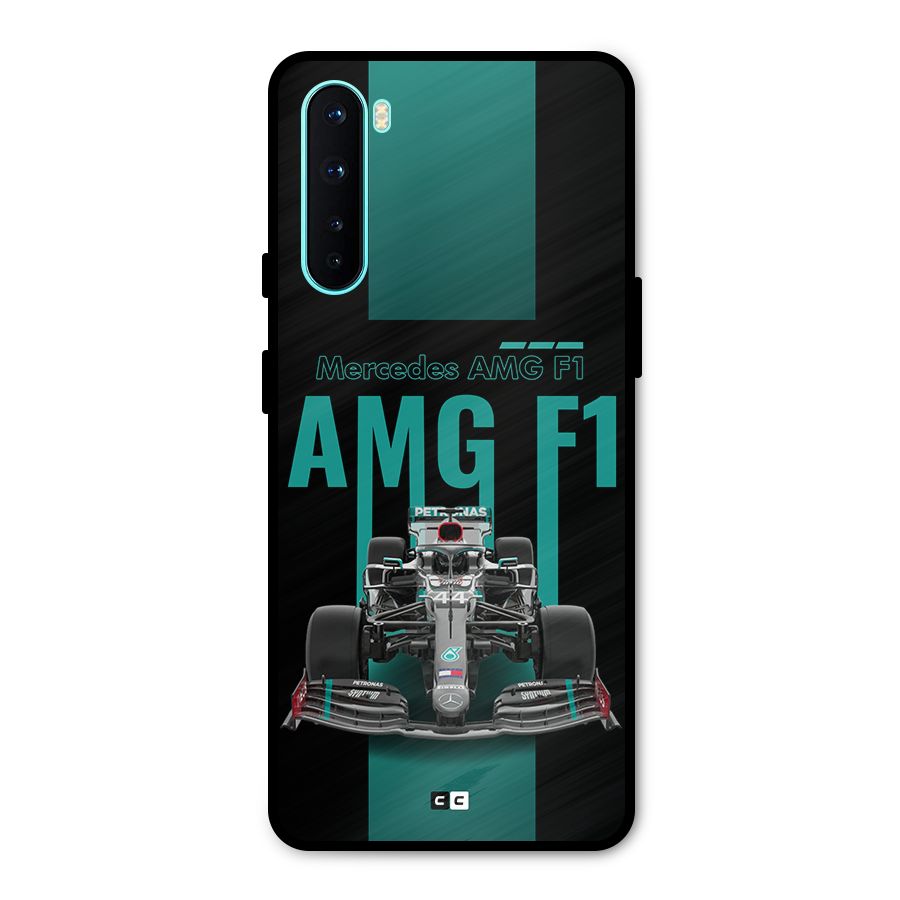 Brisk Car Metal Back Case for OnePlus Nord