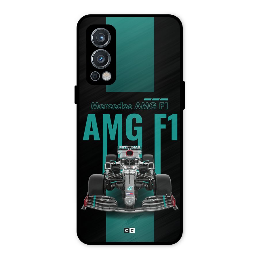 Brisk Car Metal Back Case for OnePlus Nord 2 5G