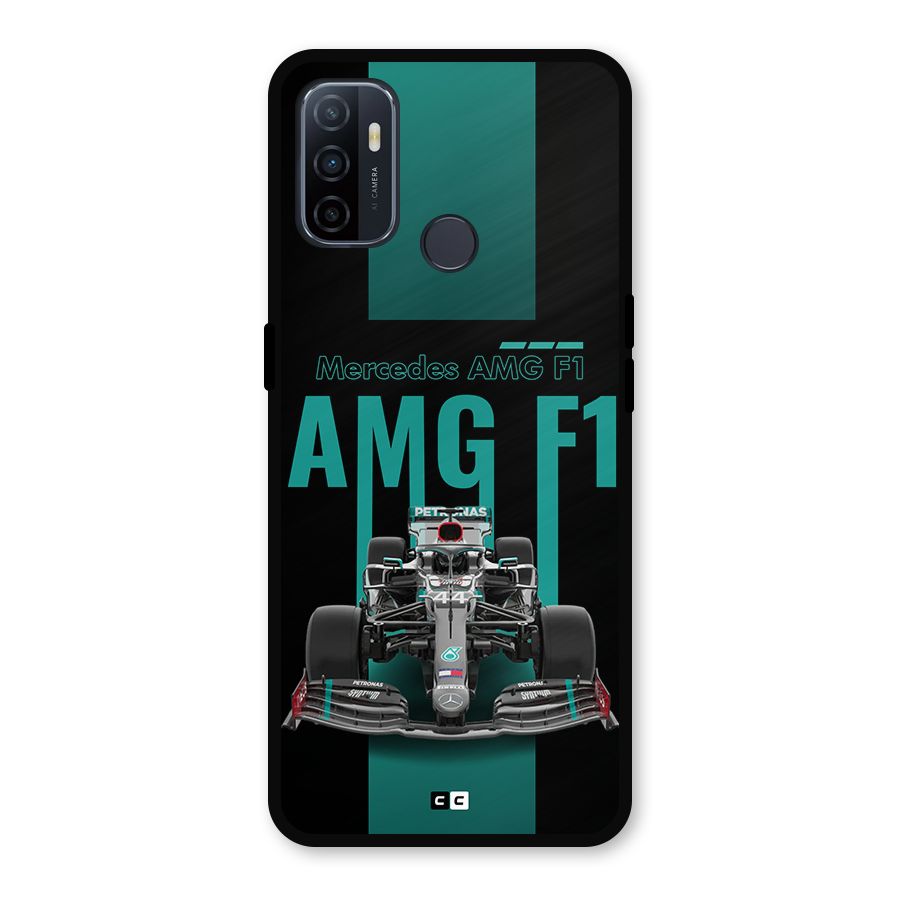 Brisk Car Metal Back Case for Oppo A53