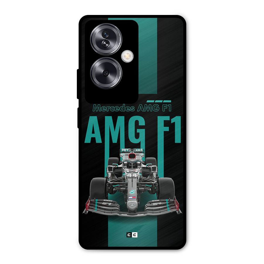 Brisk Car Metal Back Case for Oppo A79 5G