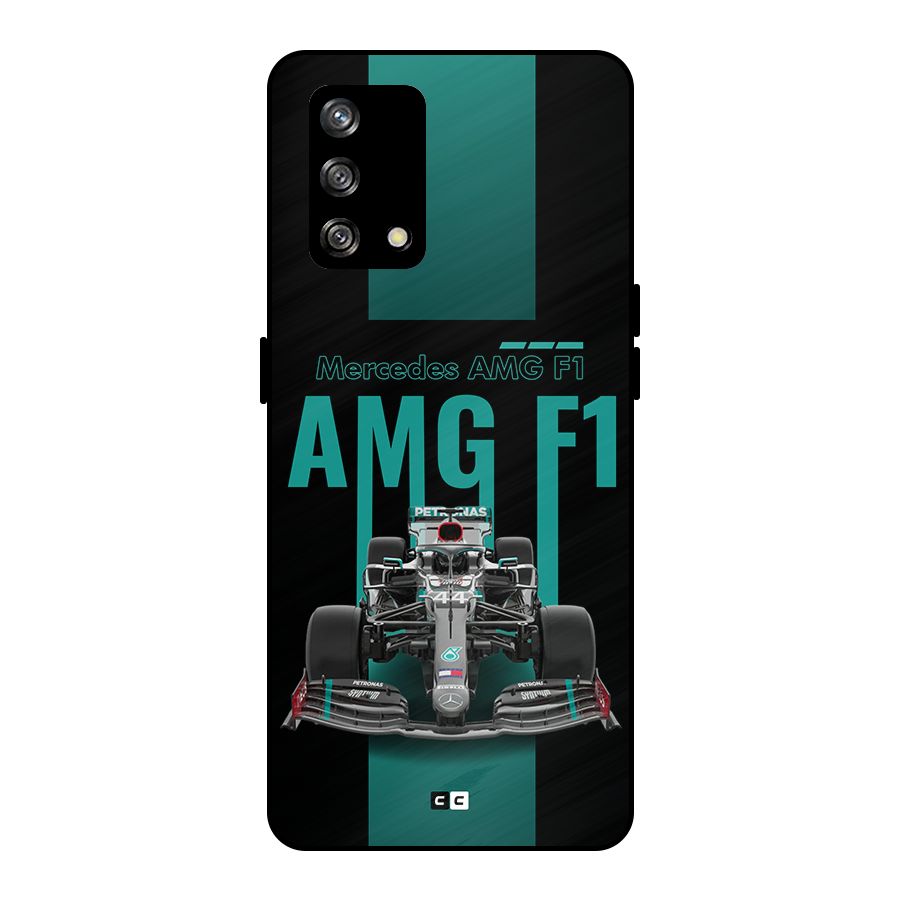 Brisk Car Metal Back Case for Oppo F19