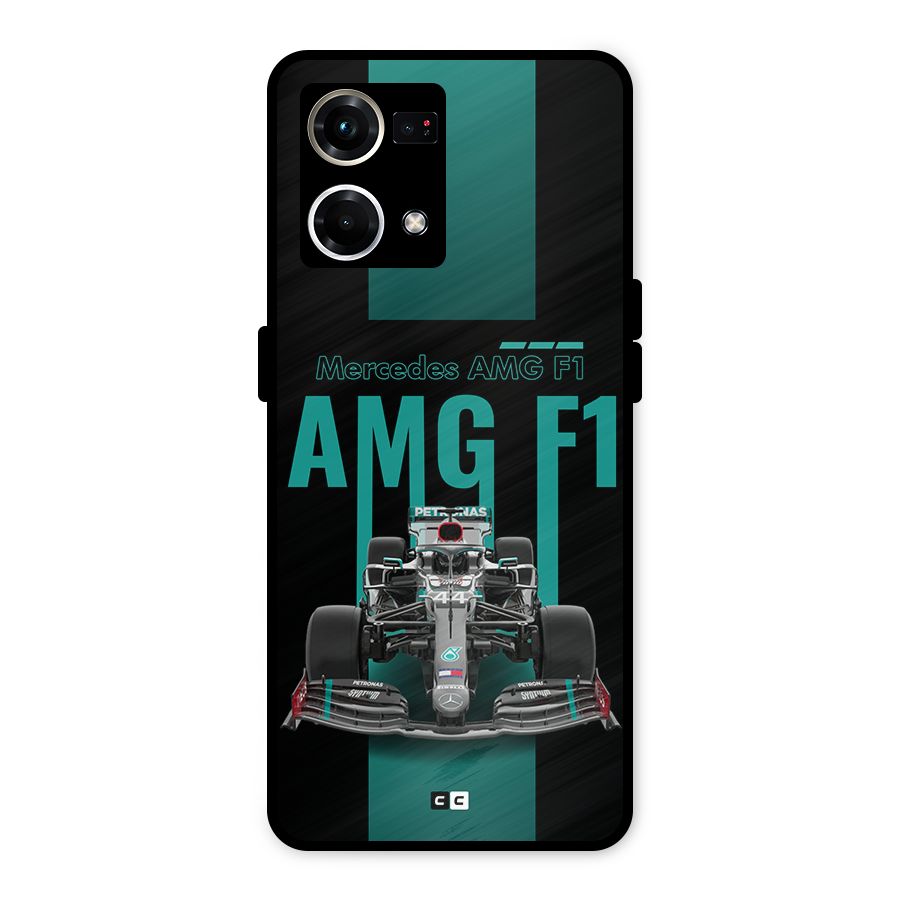 Brisk Car Metal Back Case for Oppo F21s Pro 4G