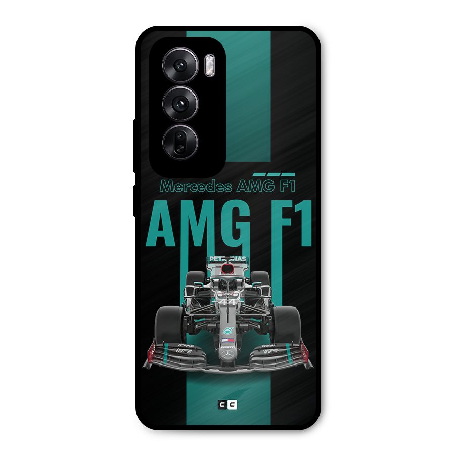 Brisk Car Metal Back Case for Oppo Reno12