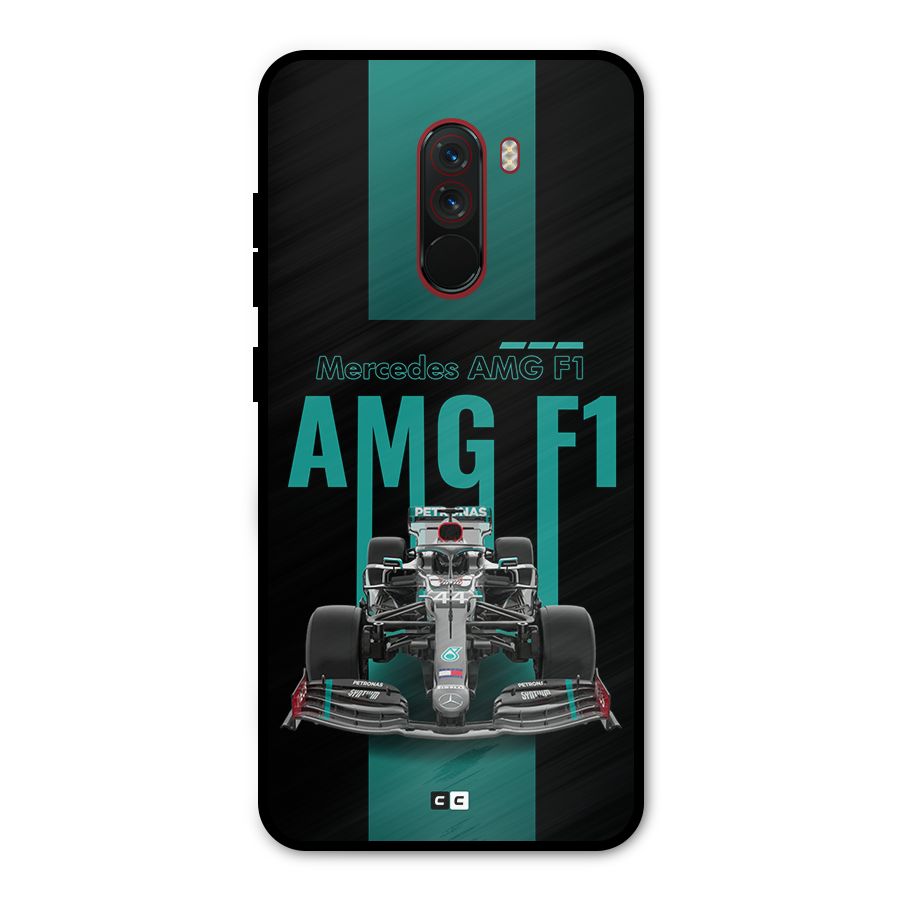 Brisk Car Metal Back Case for Poco F1
