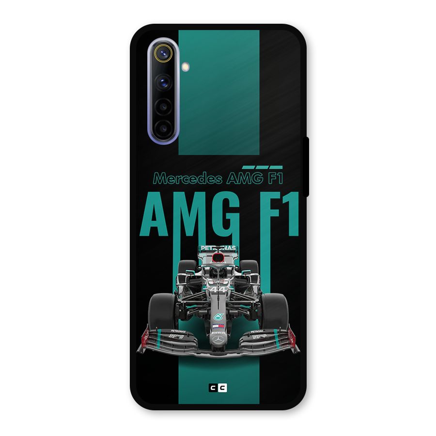Brisk Car Metal Back Case for Realme 6i