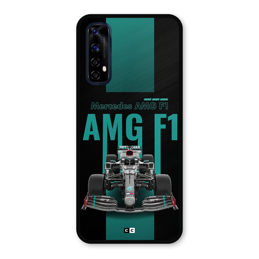 Brisk Car Metal Back Case for Realme 7