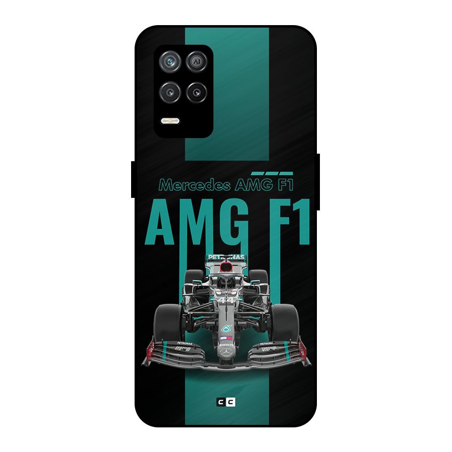 Brisk Car Metal Back Case for Realme 8s 5G