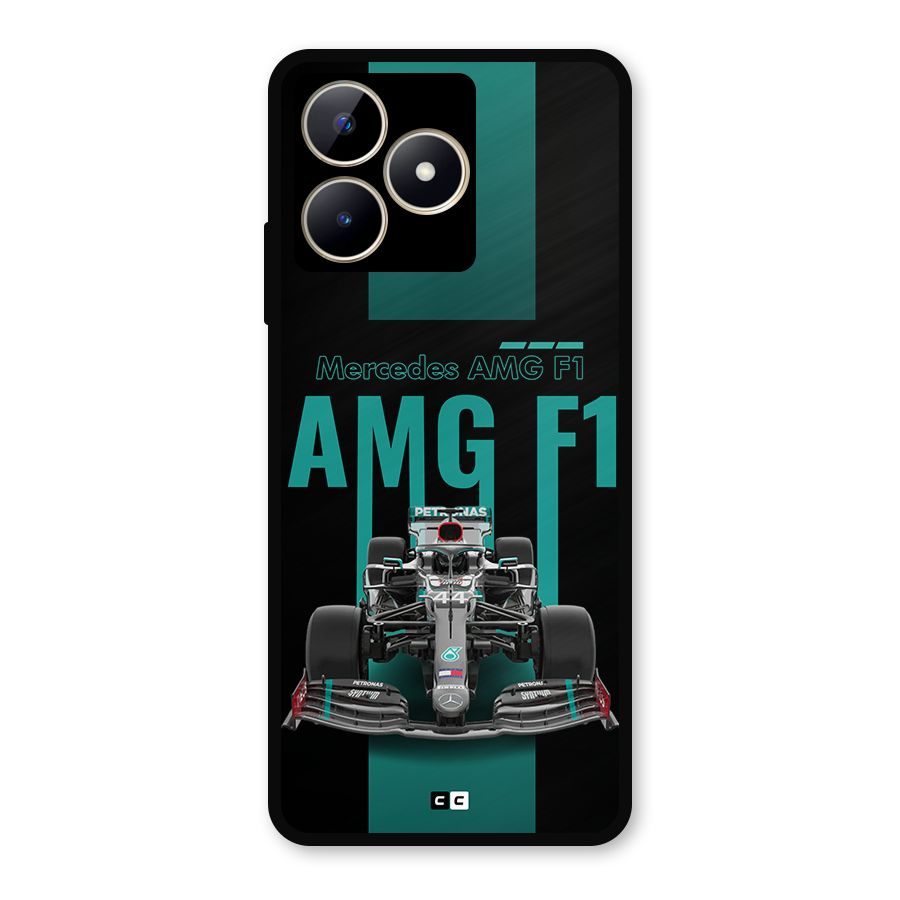 Brisk Car Metal Back Case for Realme C53