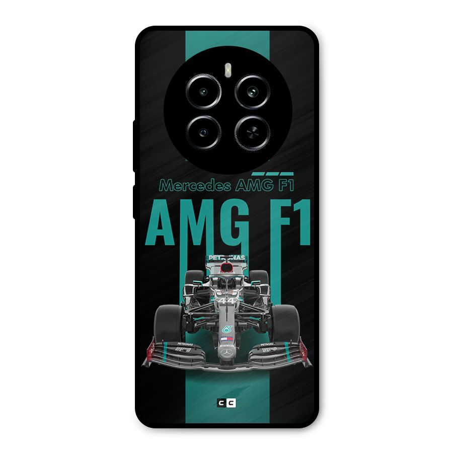 Brisk Car Metal Back Case for Realme P1
