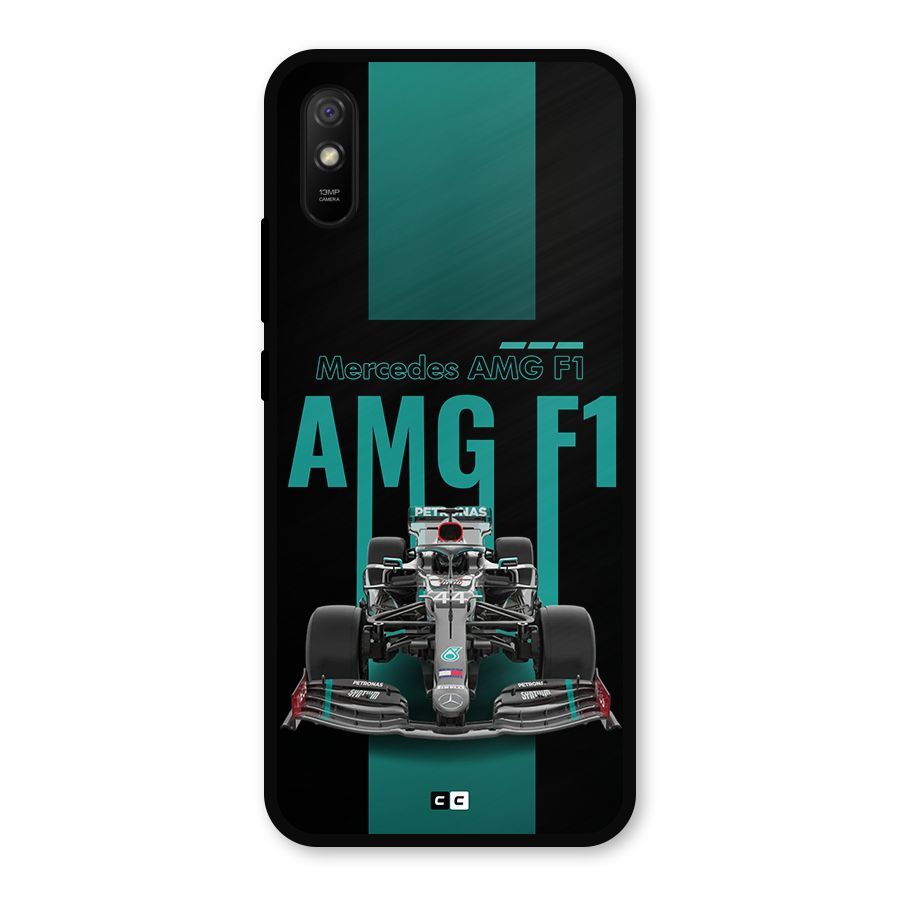 Brisk Car Metal Back Case for Redmi 9a