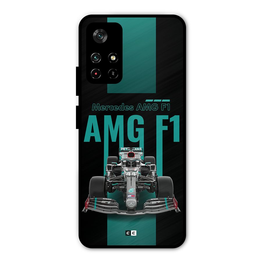 Brisk Car Metal Back Case for Redmi Note 11T 5G