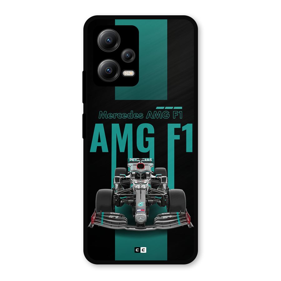 Brisk Car Metal Back Case for Redmi Note 12 5G