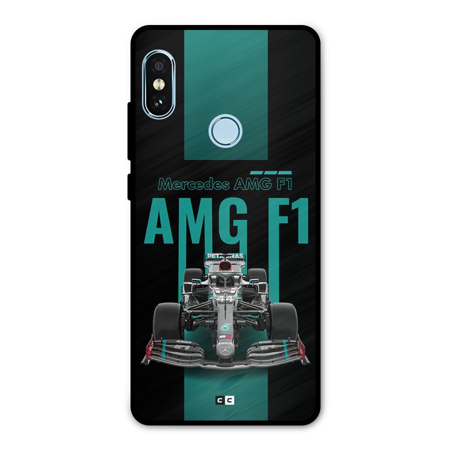 Brisk Car Metal Back Case for Redmi Note 5 Pro