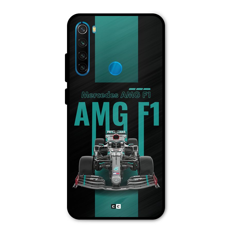 Brisk Car Metal Back Case for Redmi Note 8