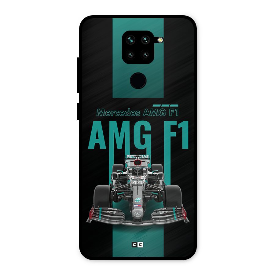 Brisk Car Metal Back Case for Redmi Note 9