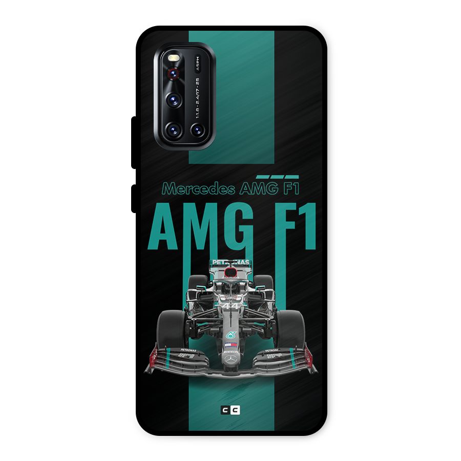 Brisk Car Metal Back Case for Vivo V19