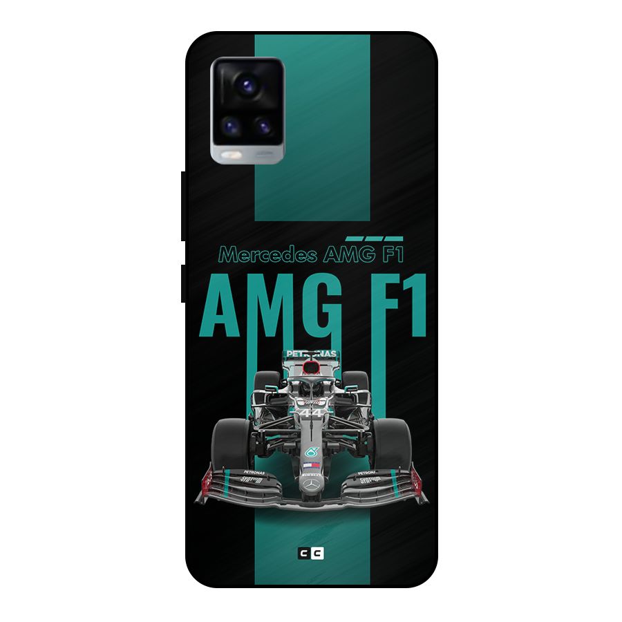 Brisk Car Metal Back Case for Vivo V20 2021
