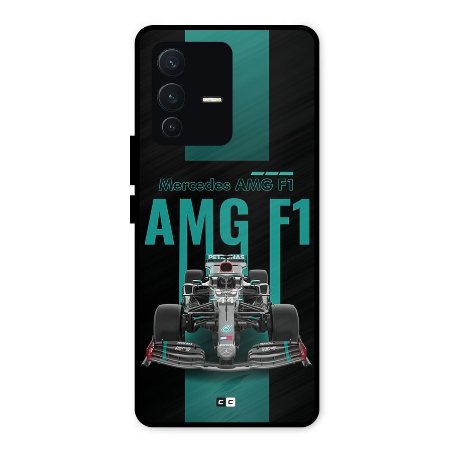 Brisk Car Metal Back Case for Vivo V23 5G