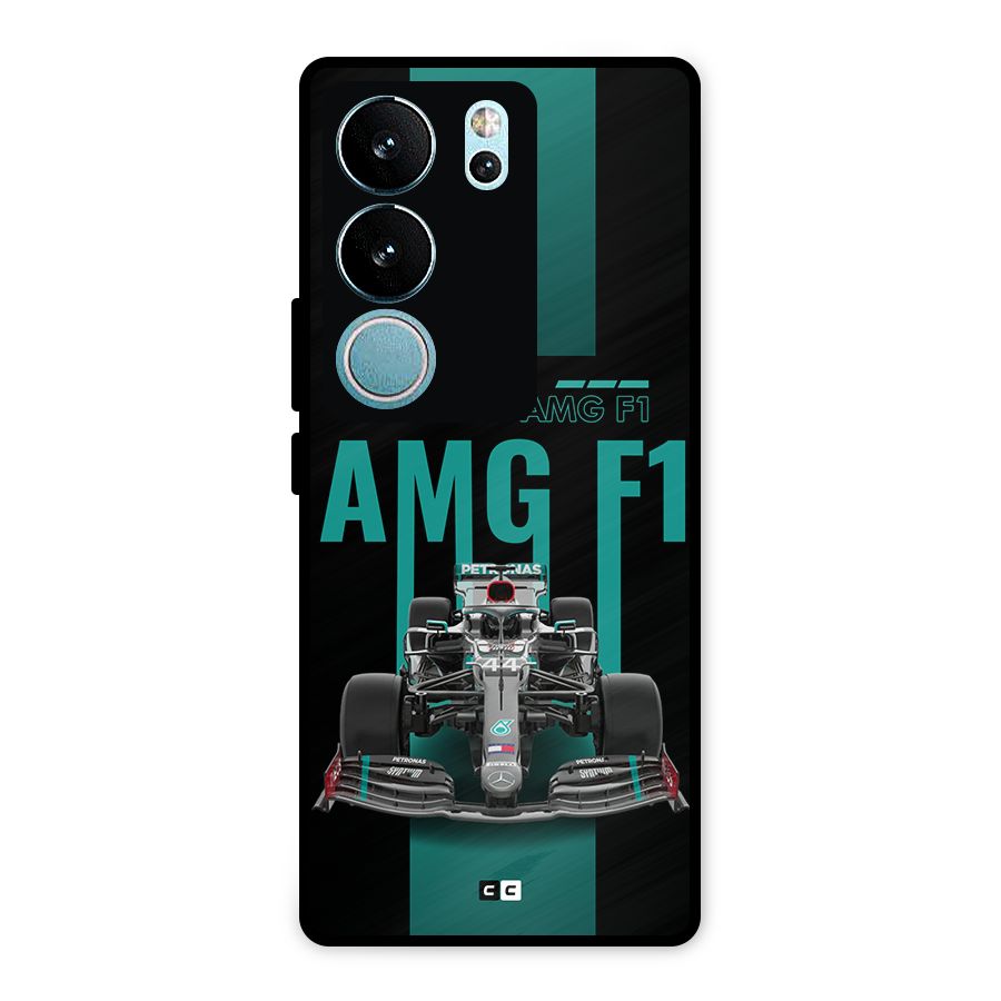 Brisk Car Metal Back Case for Vivo V29